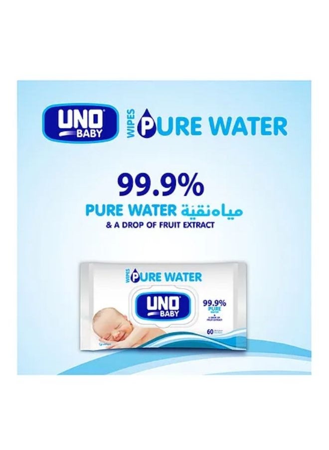 UNO Baby Baby 99.9% Pure Water Wipes Pack of 28  - Image 2