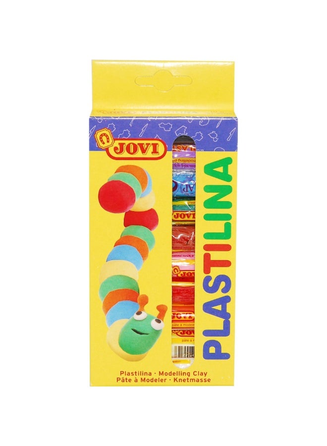 جوفي طين تشكيل بلاستيلينا ١٠ قطع ألوان متنوعة