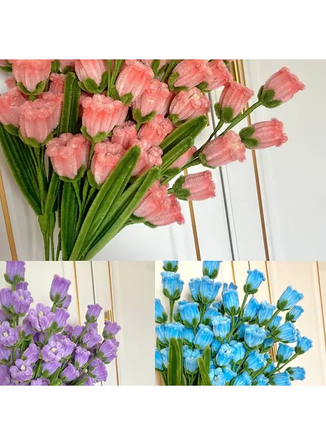 مجموعة الحرف اليدوية الزهرية DIY الأرجواني 321 قطعة مع فيديو تعليمي لديكور المنزل والهدايا - Image 3