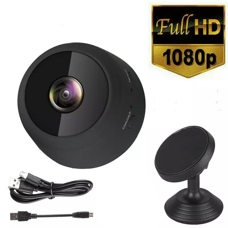 TECHNOVIEW Spy HD Plus Wireless WiFi Camera 2 Mp Video Audio Recording Watch Live Indoor Security IP Camera for Home Motion Detection Low Light Night Vision MiniA9Wifi - Image 2