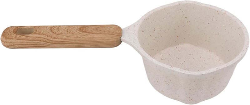 Zopsc Nonstick Small Pot, Flat Bottom Sauce Pan, Multifunctional Milk Pot for Frying, Small Cooking for Stovetop, Compact Nonstick Saucepan - Image 3