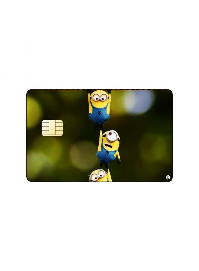 RKN PRINTED BANK CARD STICKER Minions - Image 1