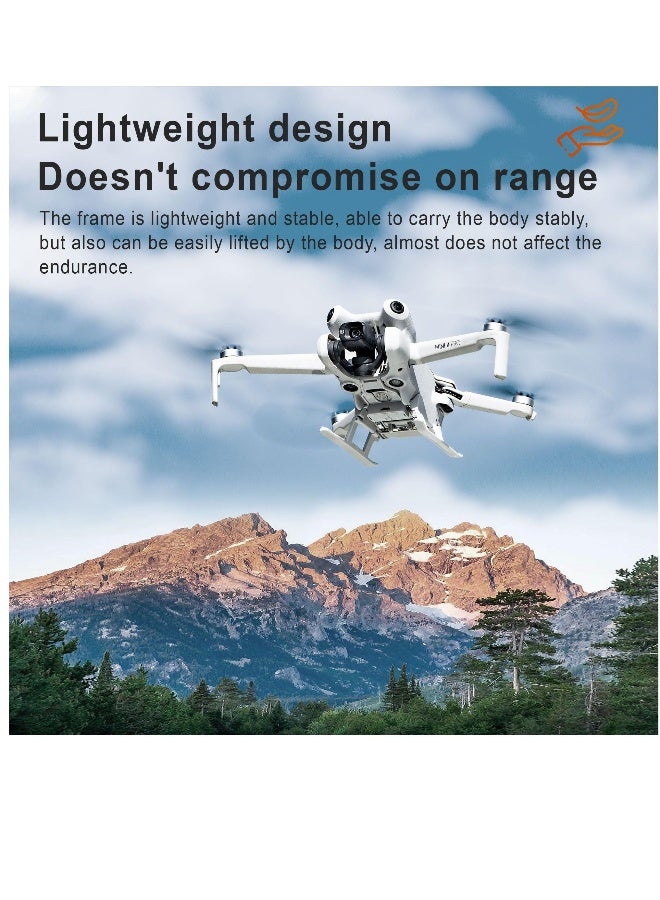 مجموعة واقيات هبوط ملونة لطائرة DJI Mini 4 Pro مع أضواء LED فلاش، أقدام هبوط قابلة للطي وملحقة، ملحقات لطائرة DJI Mini 4 Pro - Image 3