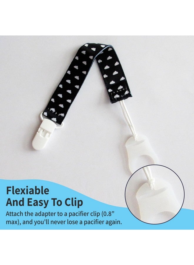 Putska PUTSKA Pacifier Silicone Adapter Rings for Pacifier Holder and Clip MAM-Compatible - Image 2