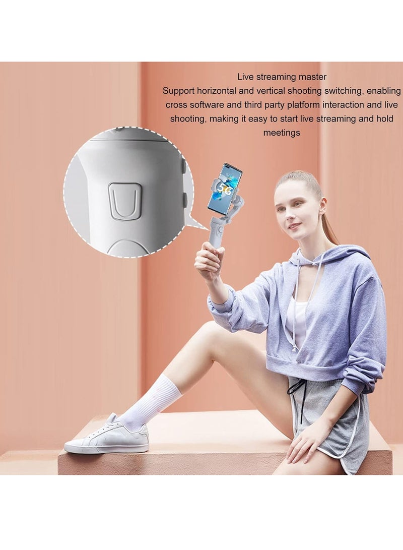 TIGER Smartphone Gimbal Stabilizer F5 – 3-Axis Foldable Handheld Gimbal with Tripod, Vlogging Stabilizer for Smooth Video Recording, Face Tracking, Youtuber Tools for Stable Footage and Professional Quality - Image 3