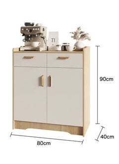 AGD Coffee Corner MDF Coffee Cabinet With Large Storage Capacity For Living Room Or Office 80*40*90cm  - Image 4