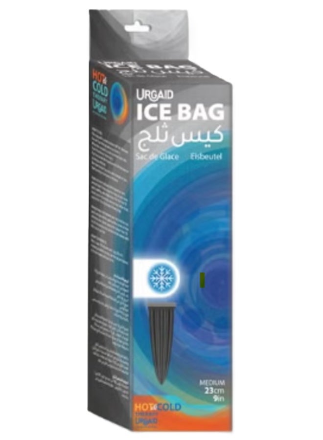 أورغايد كيس ثلج Urgaid متوسط ​​الحجم 23 سم (9 بوصات) - كمادة باردة قابلة لإعادة الاستخدام لتخفيف الإصابات وتقليل التورم - Image 2