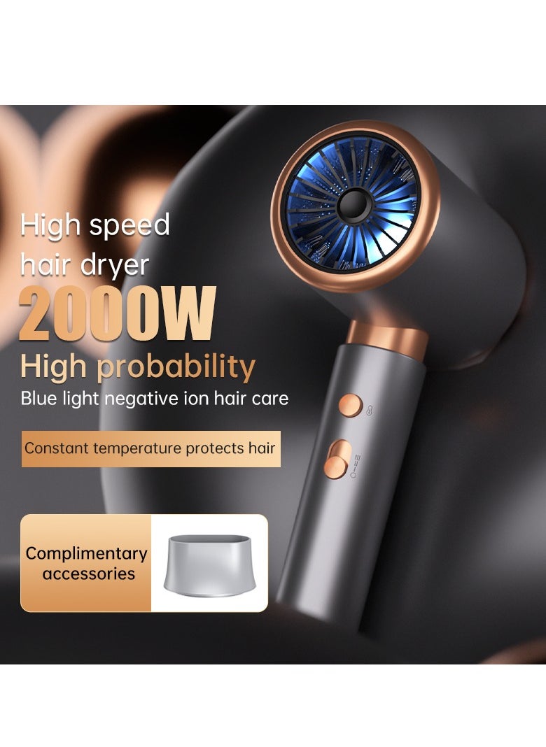 High-Speed Hair Dryer - 2000W, Constant Temperature, Overheat Protection