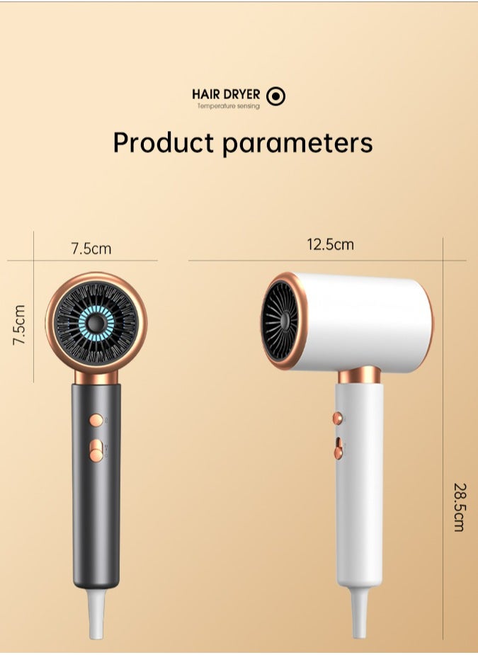 High-Speed Hair Dryer - 2000W, Constant Temperature, Overheat Protection