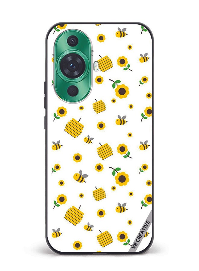 VR CREATIVE Protective Case Cover For Huawei nova 11 Pro Honeybee Design Multicolour - Image 1