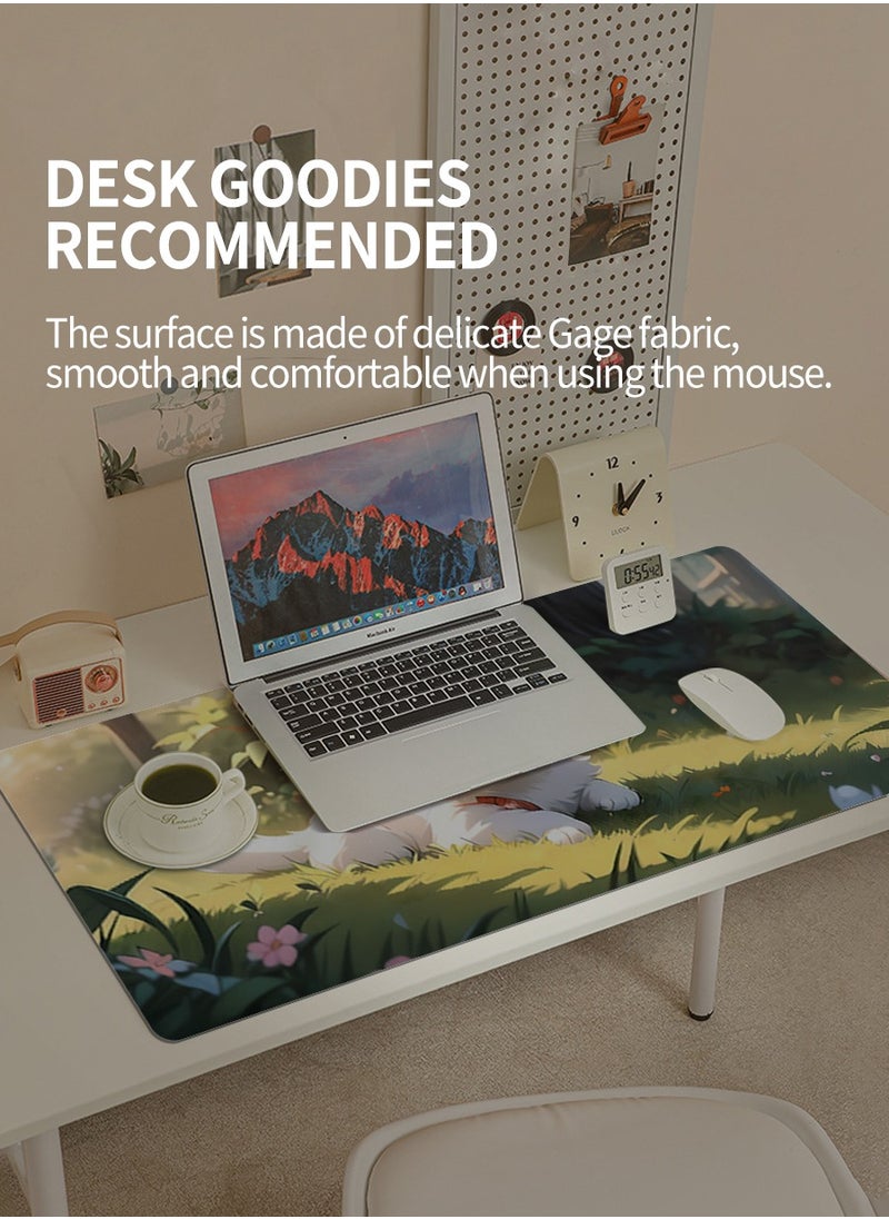 Beirui - 80cm*30cm Anime Mouse Pad, Gaming Mouse Pad, Large Mouse Pad, Extended Keyboard Mouse Pad, Extended Keyboard Mouse Pad with non-slip base and stitched edges - Image 1