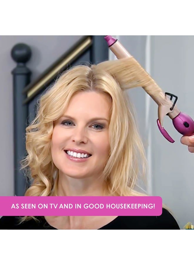 Mr Big Curling Iron Mr Big Original Hair Curling Iron Wand - The Best, Longest XL Styling Curling Irons for Long Hair on The Market, Change Flat Bed Head Hair with This Waver Curler into Beach Waves, 9.5" Barrel, 1" - Image 3