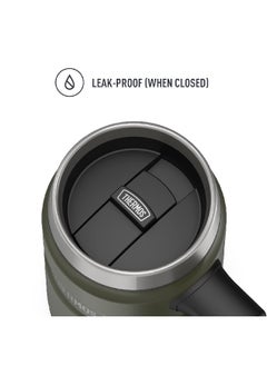 THERMOS Leak Proof Vacuum Insulated Stainless Steel Coffee Mug Army Green And Silver 16 Oz Sk1600Ag4  - Image 2