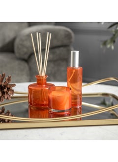 Sense Glass Jar Candle And Diffuser Set Orange And Conifer Fragrance  - Image 1