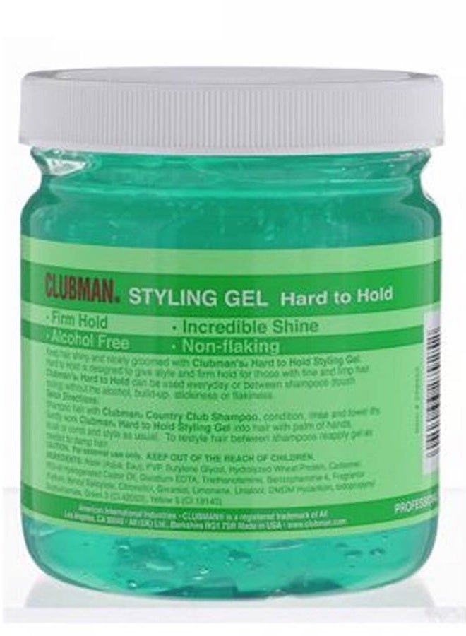 Clubman Pinaud Clubman Styling Gel Hard To Hold 16 oz - Image 2
