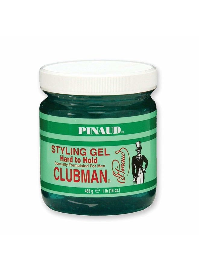 Clubman Pinaud Clubman Styling Gel Hard To Hold 16 oz - Image 4