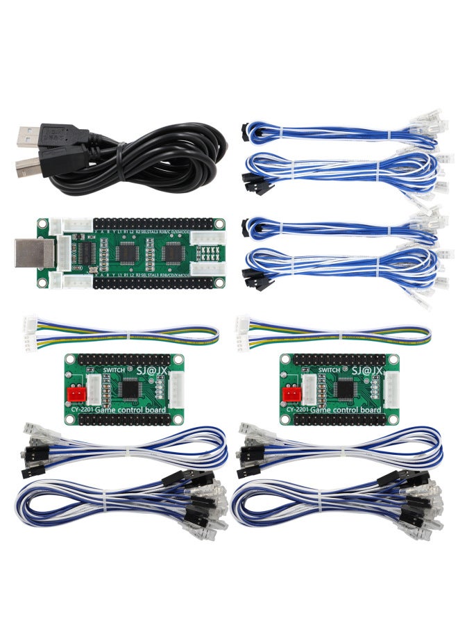 Arcade Rocker Chip Circuit Board Single-player Double-player Four-player Game Multiple Expansion Ports Support Multiple Platforms - Image 5
