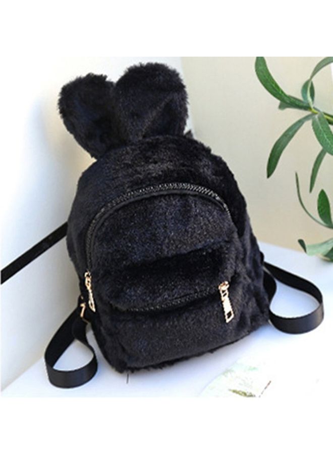 NIBEMINENT Rabbit Ears Backpack Black  - Image 2