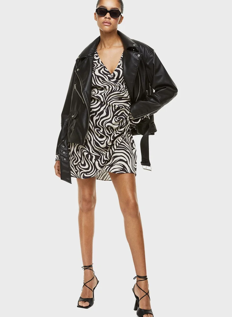 H&M Zebra Print Dress