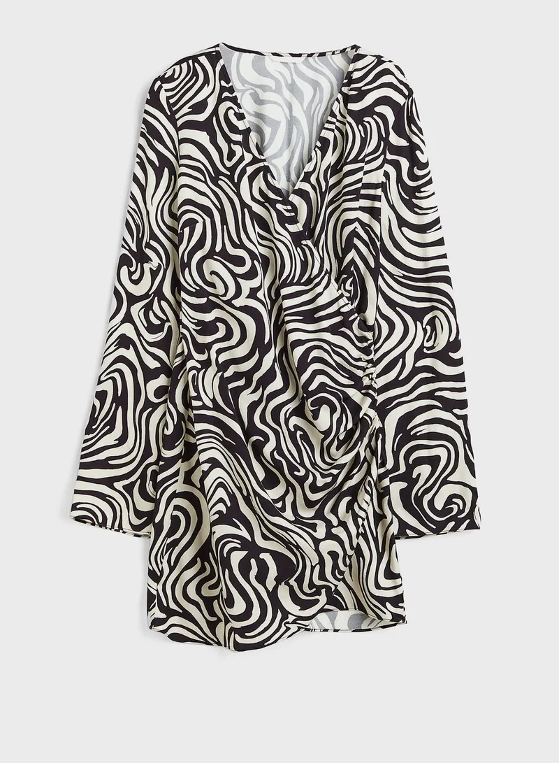 H&M Zebra Print Dress