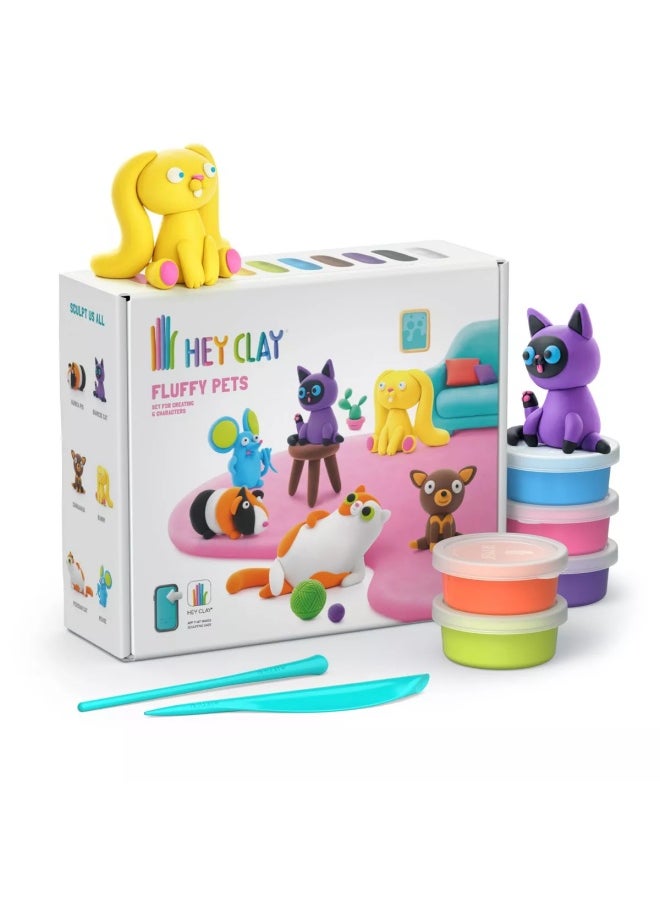 Hey Clay Fluffy Pets Modeling Clay Set - pzsku/Z8A03B47FDF859D67760EZ/45/_/1734939164/80a219fa-f870-4a26-b8f9-231830cb2649