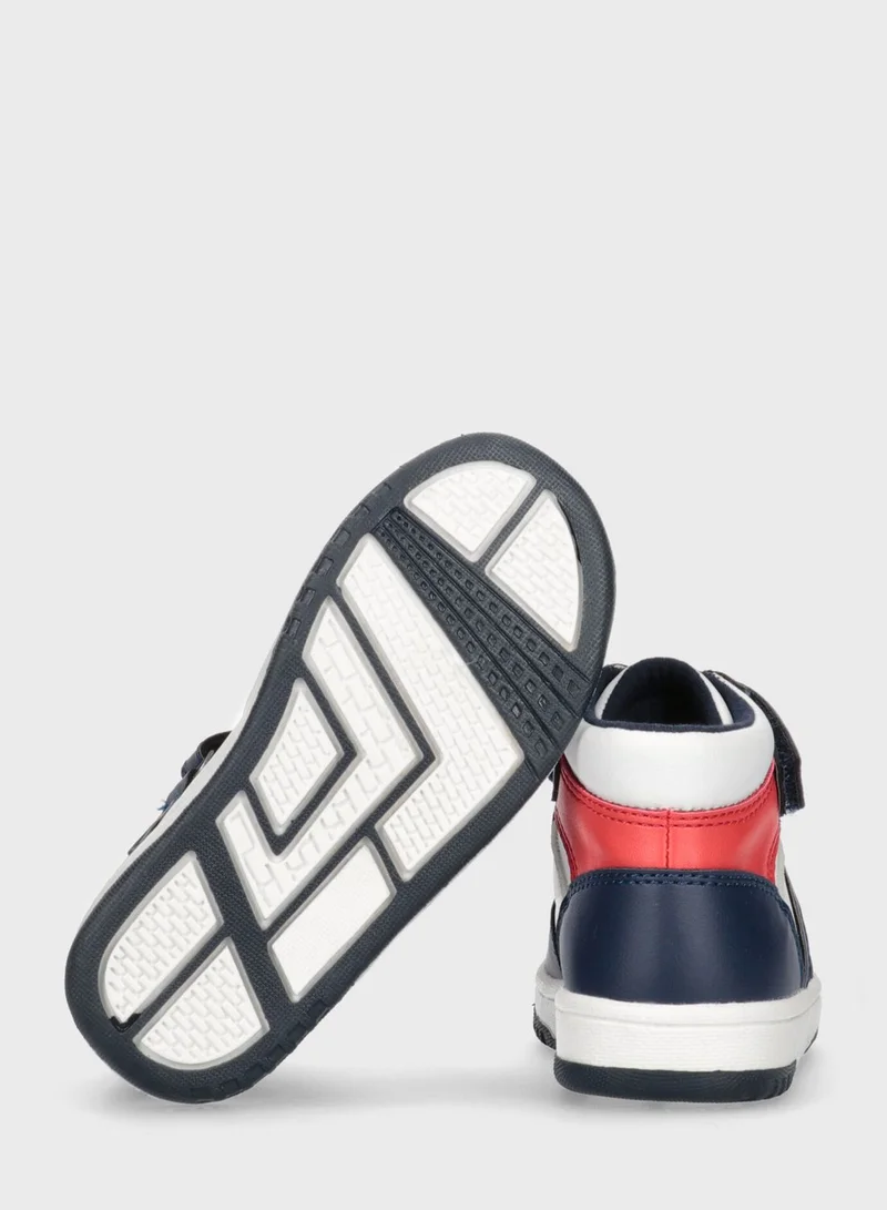 TOMMY HILFIGER Youth High Top Velcro Sneakers