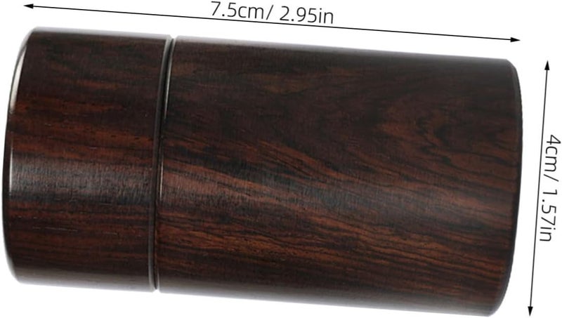 Compact design Abaodam Small Rosewood Keepsake Urn for Human Ashes – 1.5 X 3 Inch Miniature Carved Wooden Memorial Box, Portable Decorative Cremation Ash Container for Remembrance Simple multi-feature practical build All climate suitability Ventilated design Set product combo compatible Classic trendy design picks Matte anti slip finish Trendy flexible practical build All-scene compatible build Medium weight Elegant practical design Precision made Simple practical structure Nationwide courier network Classic modern blend design Neat shape High precision lightweight material Global assemble options In-house warehouse packing Daily life matching design Stable local goods source Multi usage Scratch resistant Permanent & temporary usable Multi-use detailed build - Image 2