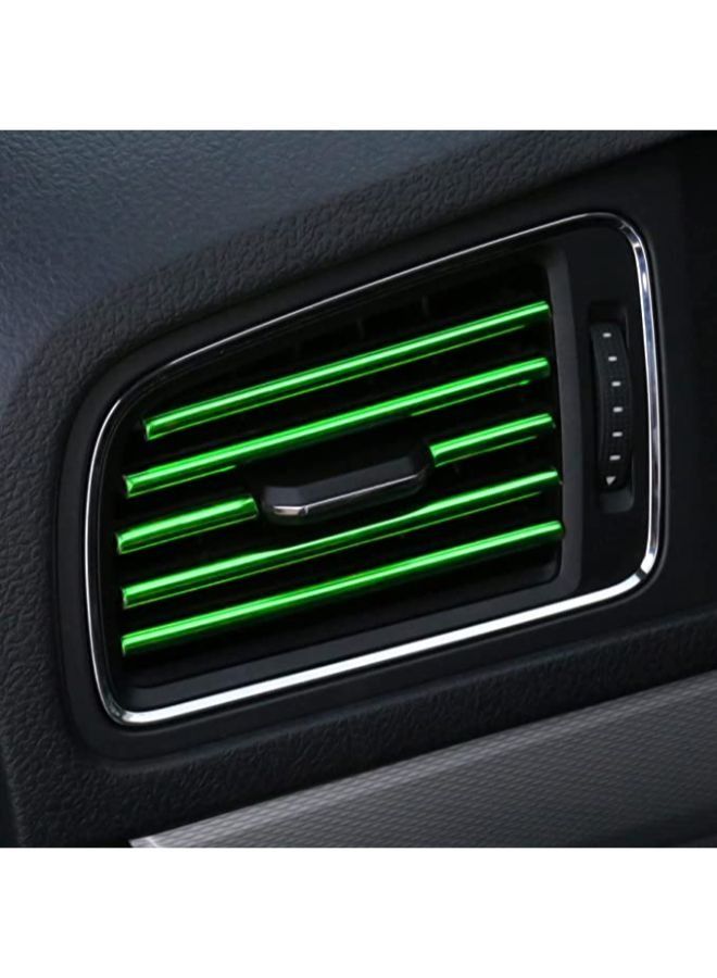 20 Pcs Car Air Conditioner Decoration Strip for Vent Outlet, Bendable Car Vent Outlet Trim Decoration, Fit for All Straight Air Vent Outlet Decoration Car Interior Accessories - Image 5