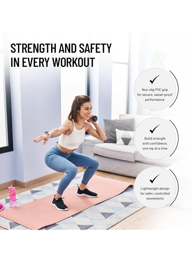 AXOX Fitness Neoprene Dumbbells 1.5kg - Image 4