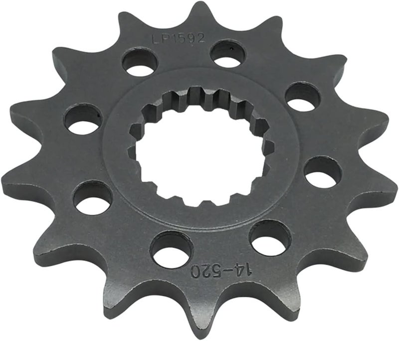 Yurefax 520 Chain 14T Motorcycle Front Sprocket Pinion - Image 1