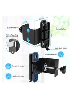 SYOSI Doorbell Mount for Blink Video Doorbell No Drill Anti-Theft Doorbell Holder Adjustable Angle Fit Apartment Door Not Block Doorbell Sensor  - Image 4
