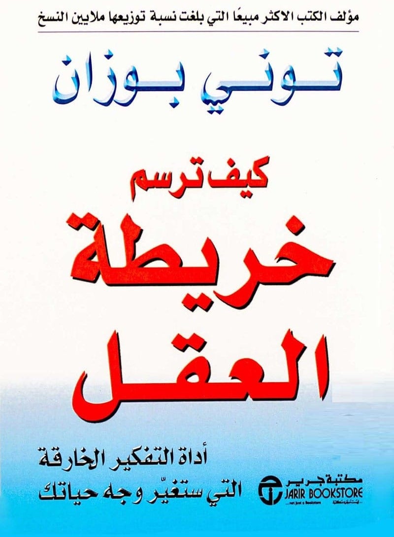 ;jhf كيف ترسم خريطة العقل – أداة التفكير الخارقة التى ستغير وجه حياتك