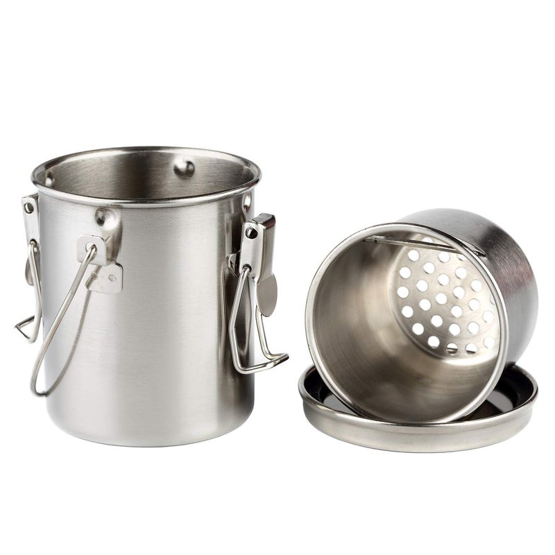 MYARTOOL Paint Brush Washer, Portable Leak-Proof Brush Cleaner with Lid and Filter Screen, 3-1/4" tall x 3" dia. - Image 3