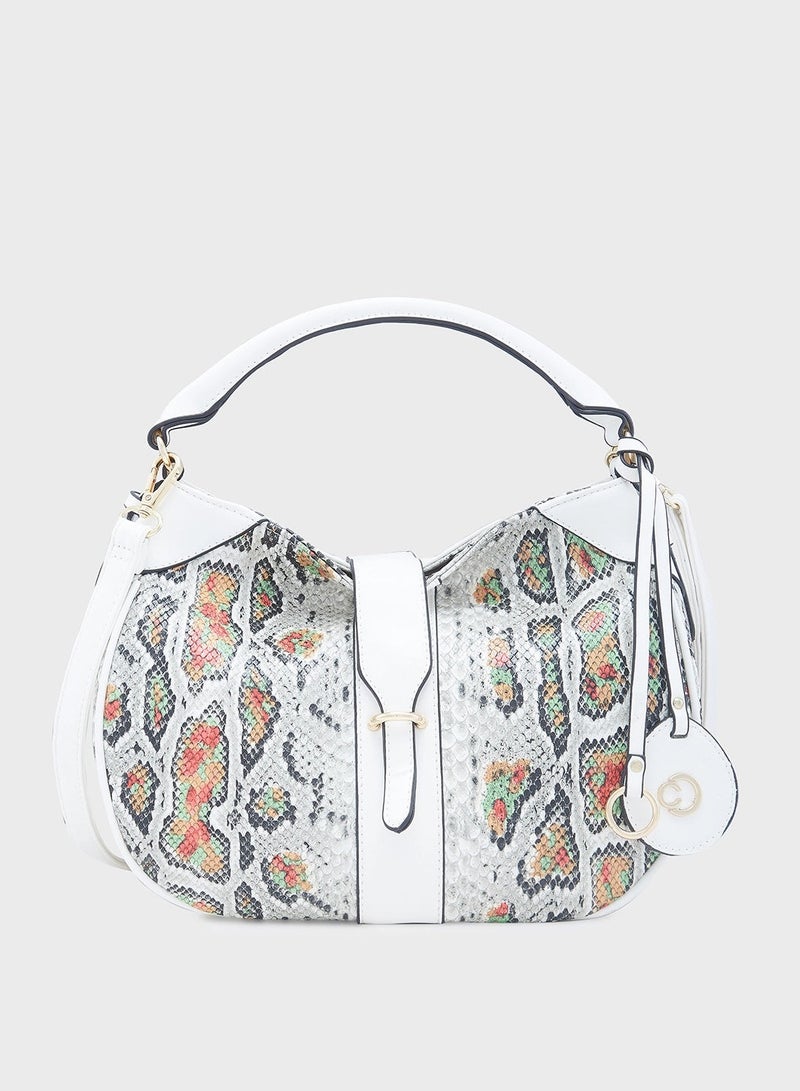 CAPRESE-ARCHIE HOBO MEDIUM WHITE - Image 1