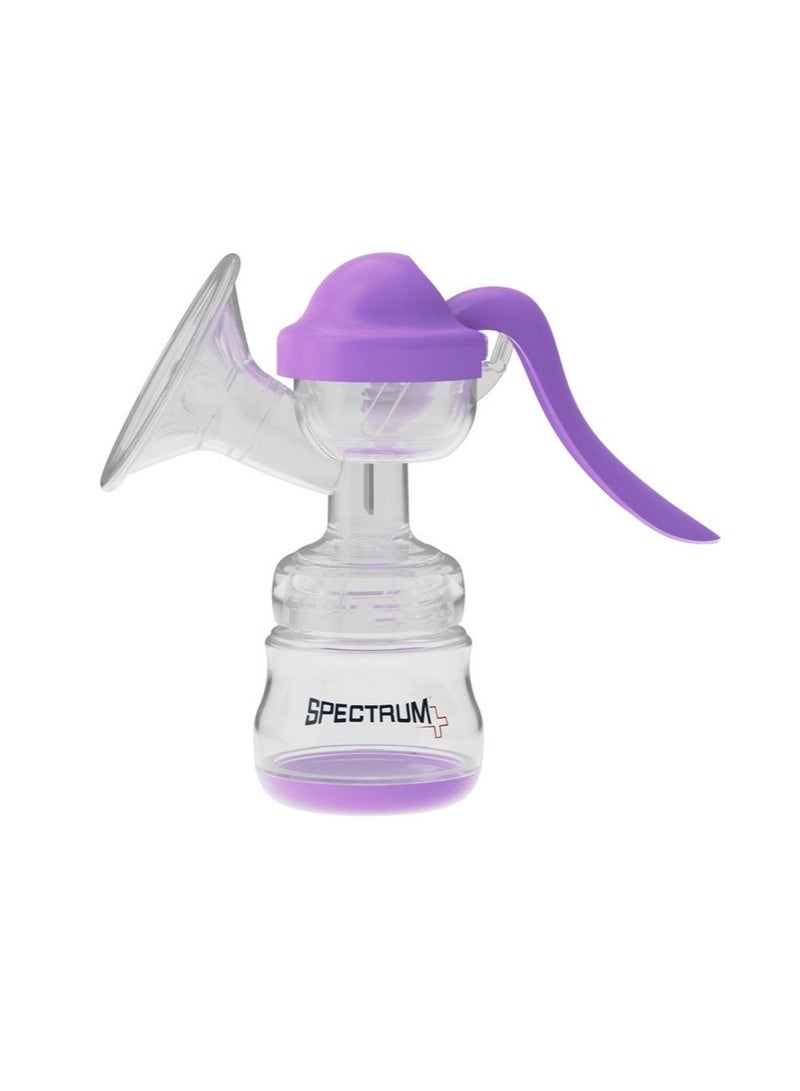 Spectrum SPECTRUM Manual Breast Pump 0% BPA- Purple 