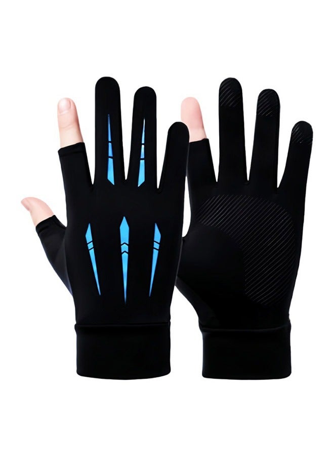 صوجي قفازات حماية من الشمس للرجال والنساء، قفازات حماية من الأشعة فوق البنفسجية للجولف والقيادة وركوب الخيل وصيد الأسماك والمشي لمسافات طويلة وركوب الدراجات - Image 1