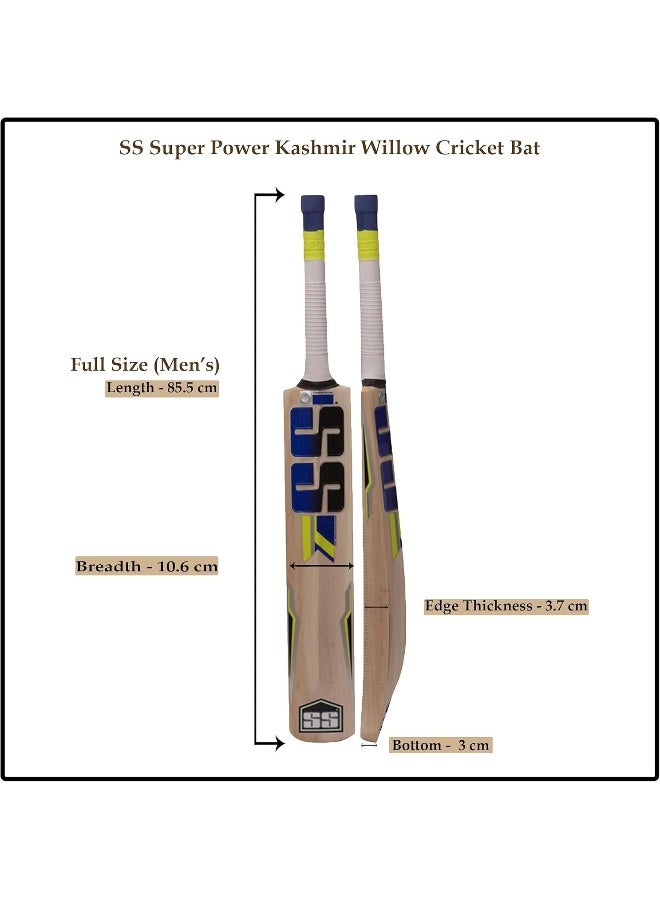 SS Kashmir Willow Cricket Bat Short Handle - Image 5