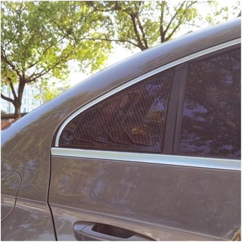 QASULER Car Rear Louver Window Cover Trim Sticker for VW CC - Image 2