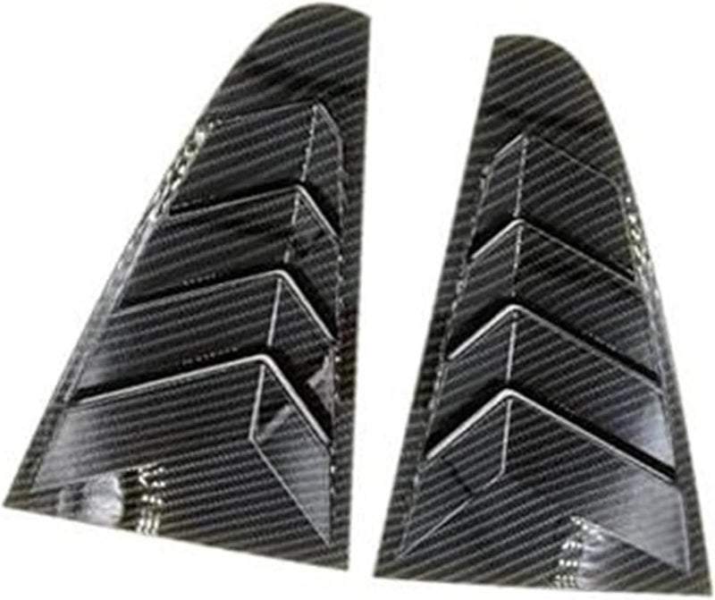 QASULER Car Rear Louver Window Cover Trim Sticker for VW CC - Image 1