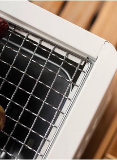 General Square barbecue grill, outdoor courtyard grill, charcoal charcoal grill, barbecue grill, surrounding stove, tea, camping cookware (stove body + charcoal plate + grill net)  - Image 5