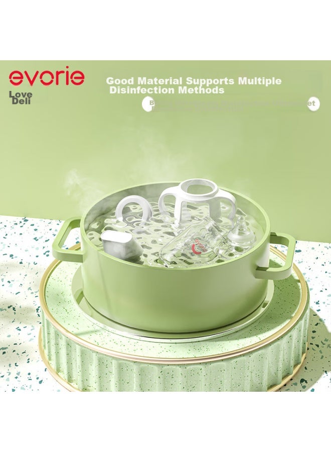 Evorie Glass Baby Bottle, Wide Neck With Protective Sleeve And Handle, Infant Bottle 160ml - Image 2