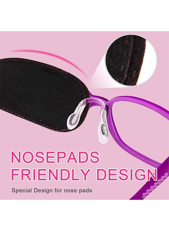 4 Pack Eye Patches for Kids Girls Boys, Right Left Eye Patch for Glasses, Lazy Eye Patch for Children Treating Lazy Eye Amblyopia Strabismus and After Surgery 10 x 5cm Full Coverage (Pink) - Image 4