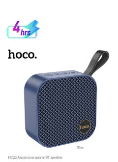 hoco. HOCO HC22 Wireless Bluetooth Speaker High Quality Auspicious Outdoor Portable Mini Audio 1200mAh Speaker Cai De Som Support TF Card / FM / TWS  - Image 1