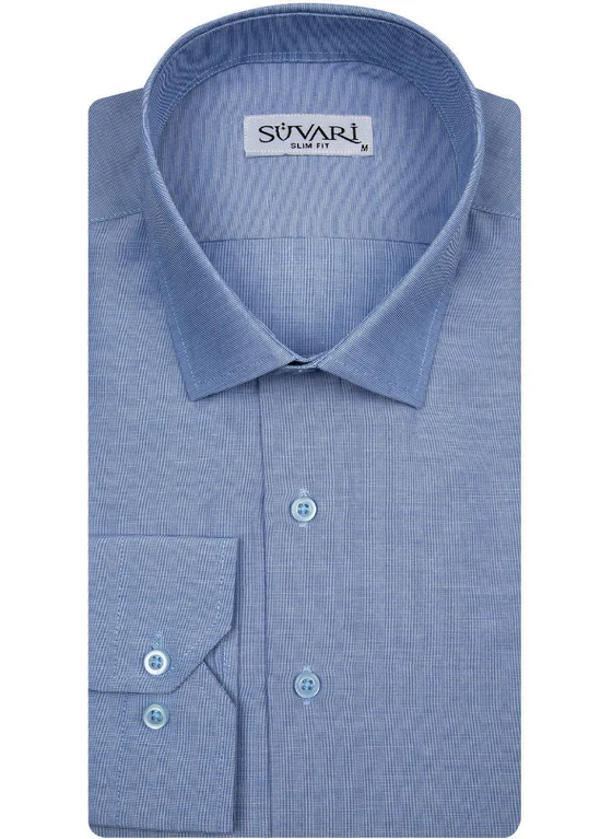 Süvari Suvari Slim Fit Filafil Men's Shirt