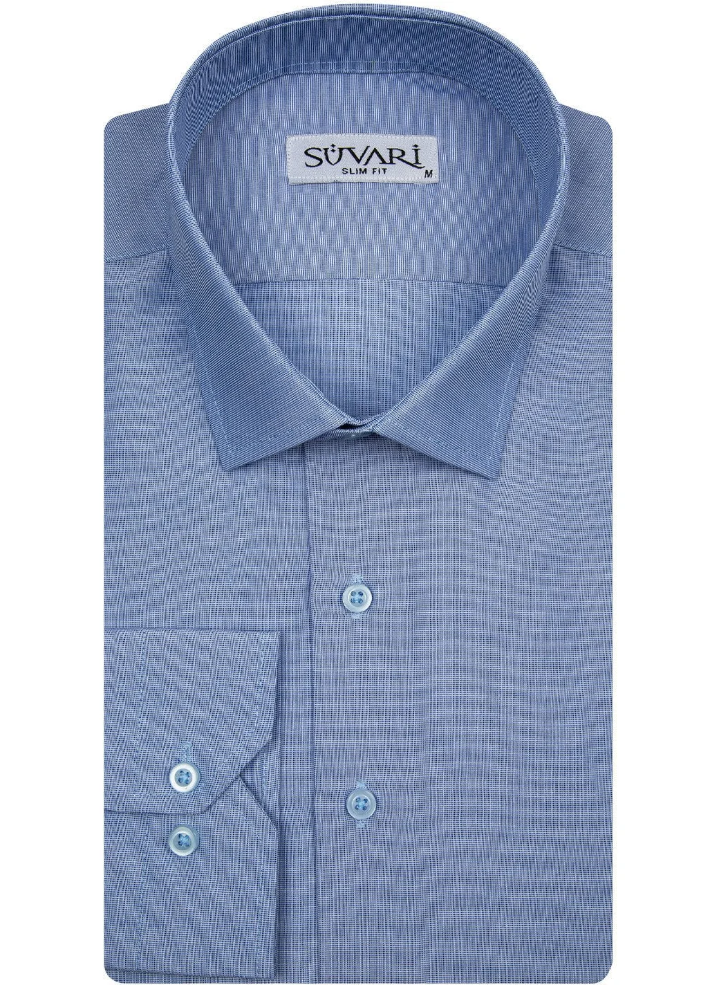 Süvari Suvari Slim Fit Filafil Men's Shirt