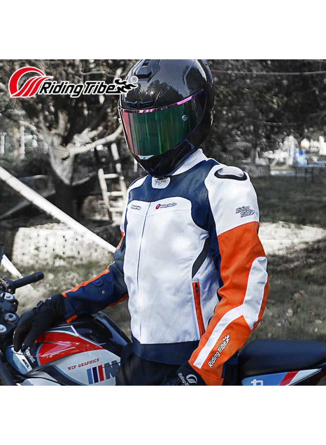 Riding Tribe Motorcycle Winter Riding Suit Anti-fall Knight Suit Windproof Warm Winter Suit Set Four Seasons Waterproof Racing Suit - Image 1