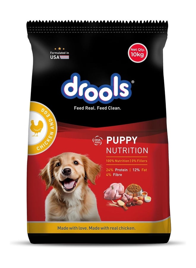 Drools طعام جاف للكلاب الجراء دجاج وبيض - Image 1