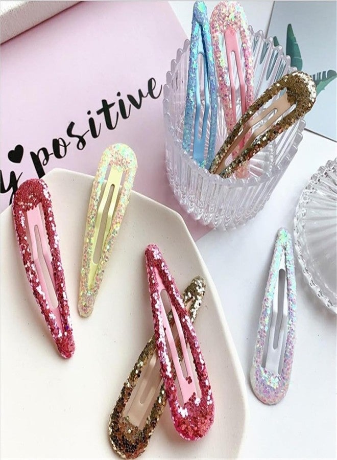 Rinpoche 8 pcs Teardrop Hair Accessories Children Hair Barrettes Snap Hair Pin Kid Hair Accessories Baby Girls Hair Accessories Womens Hair Accessories - Image 3