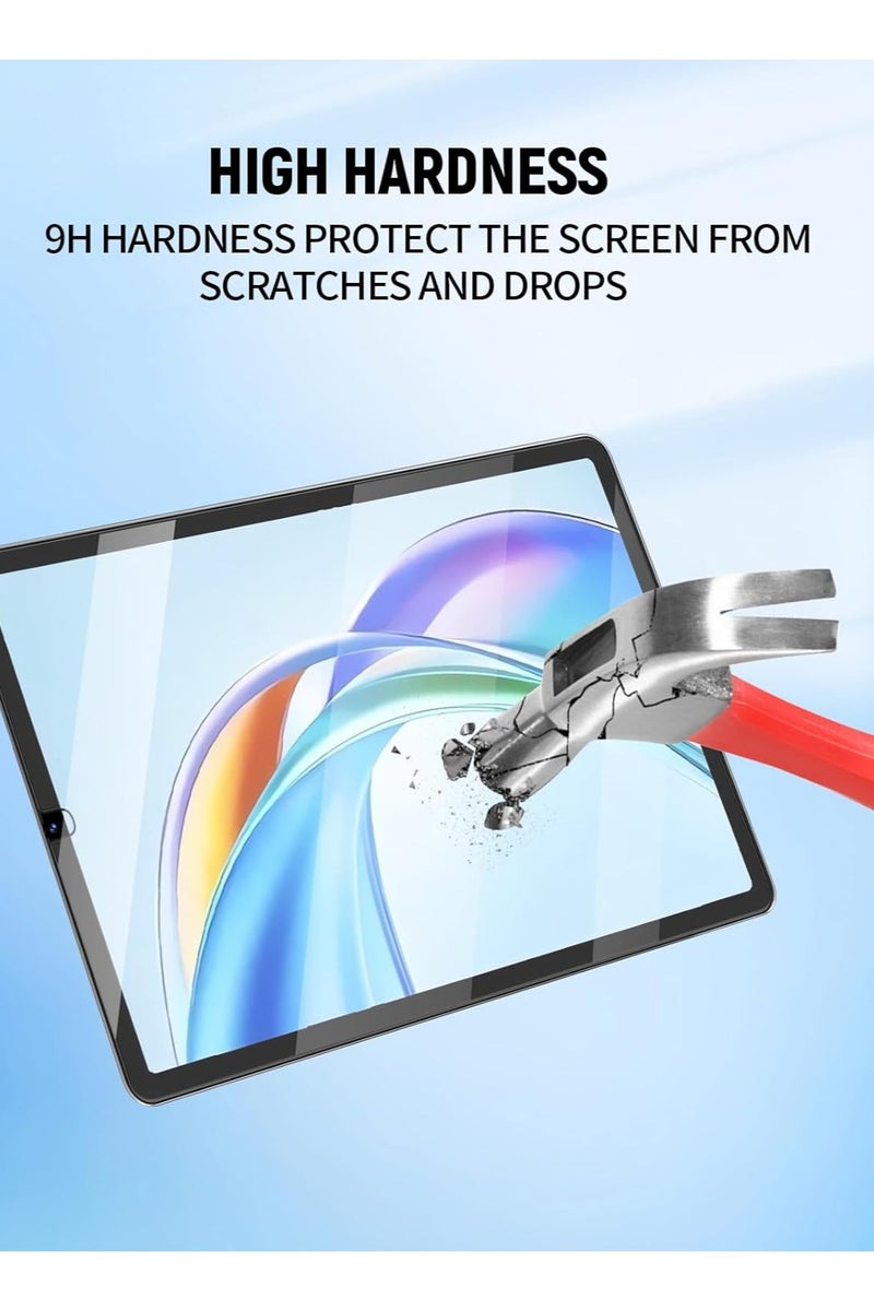general Screen protector compatible with Honor Pad X7 8.7-inch 2025 tablet computer tempered glass, 【2-piece set】 high-definition transparent 9H hardness scratch-resistant tempered glass - Image 2