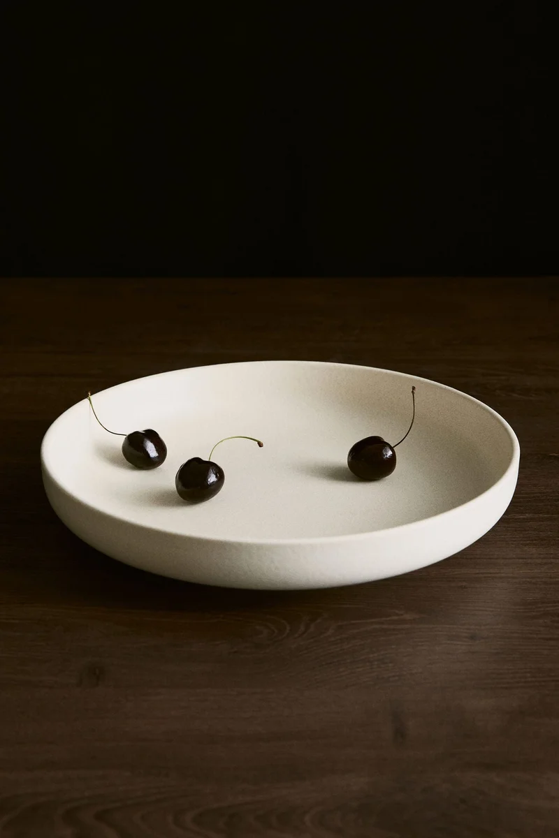 H&M Reactive-glaze stoneware serving bowl